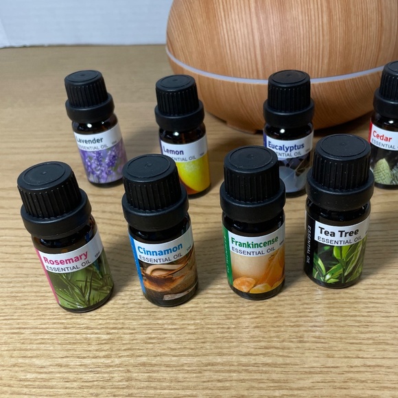 Life of Leisure Aroma Diffuser Lighted Aromatherapy Plus 10 Essential Oils Gift! - Picture 5 of 12